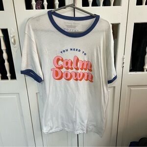 Taylor Swift You Need To Calm Down Merch T-Shirt.